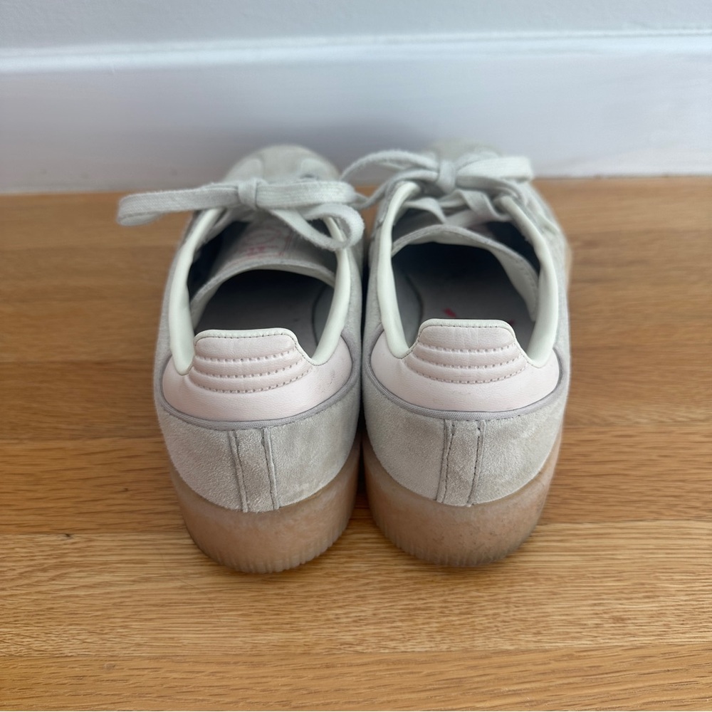 Adidas Women’s Sambae Suede Gum-Soled Sneaker - Picture 3 of 6